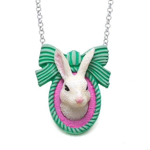 lux cups Jewelry - Lux Cups Bunny Necklace